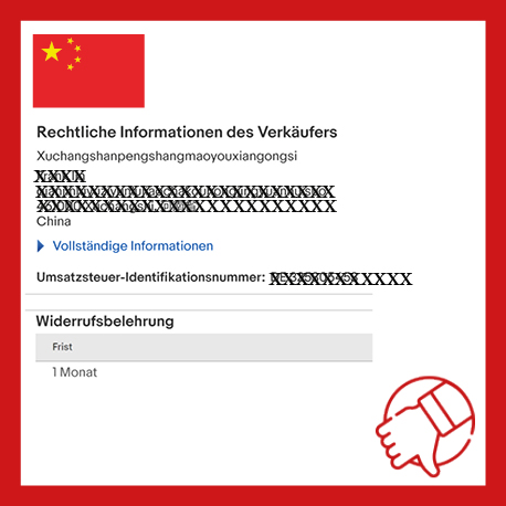 Vorsicht bei ausländischem Impressum