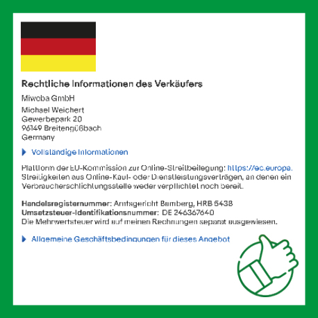 Klare Sache - Deutscher Händler