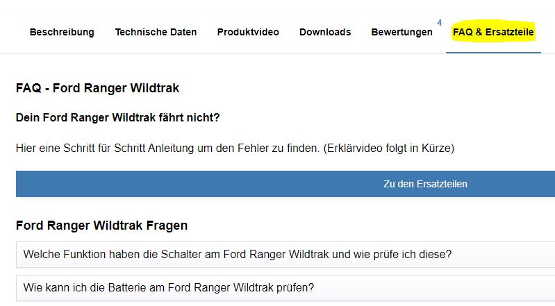 Kinder-Elektroauto Ersatzteile und Fragen PC