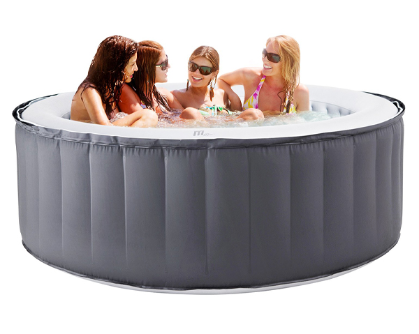 Garten-Whirlpool MSpa Delight Silver Cloud Outdoor-Whirlpool MSpa Delight Silver Cloud