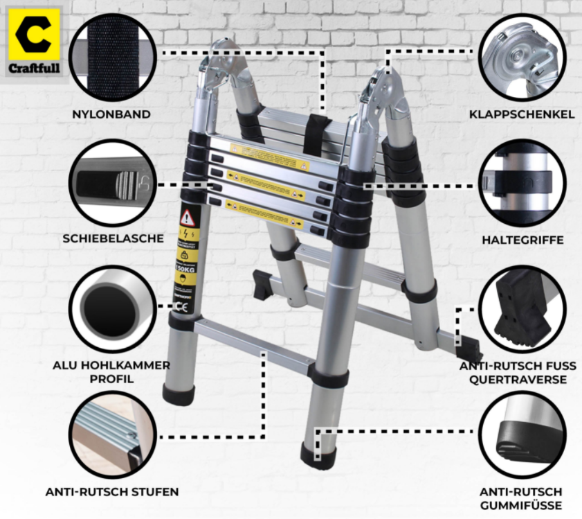 Craftfull-Leiter-CF-102A-Vorteile