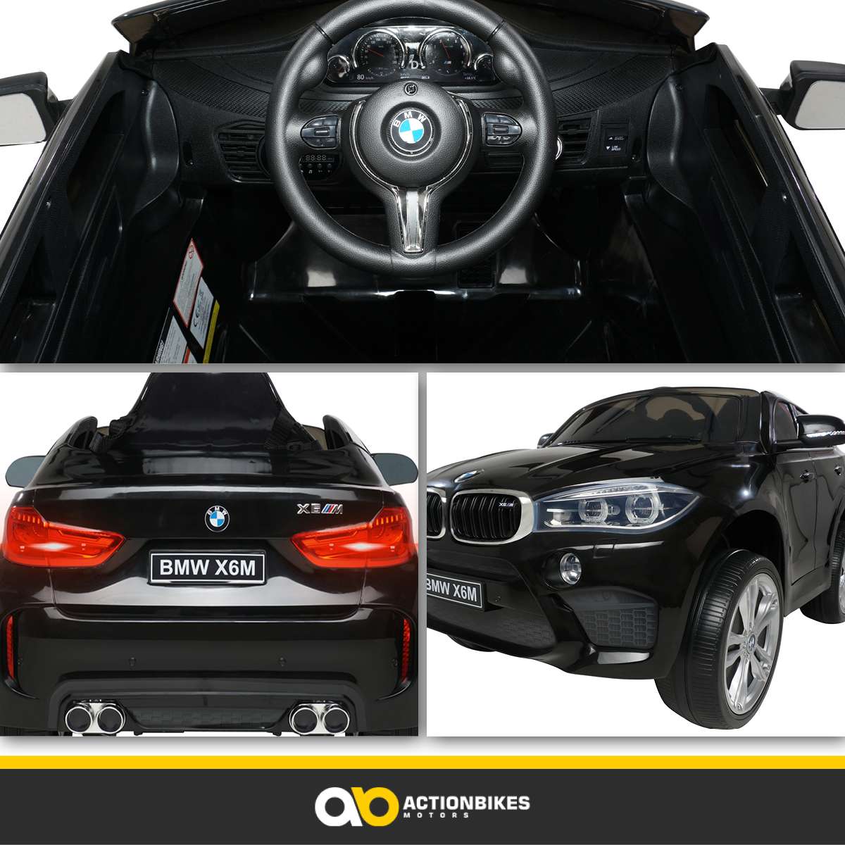 Kinder Elektroauto BMW X6M F16 BMW fur Kinder Actionbikes