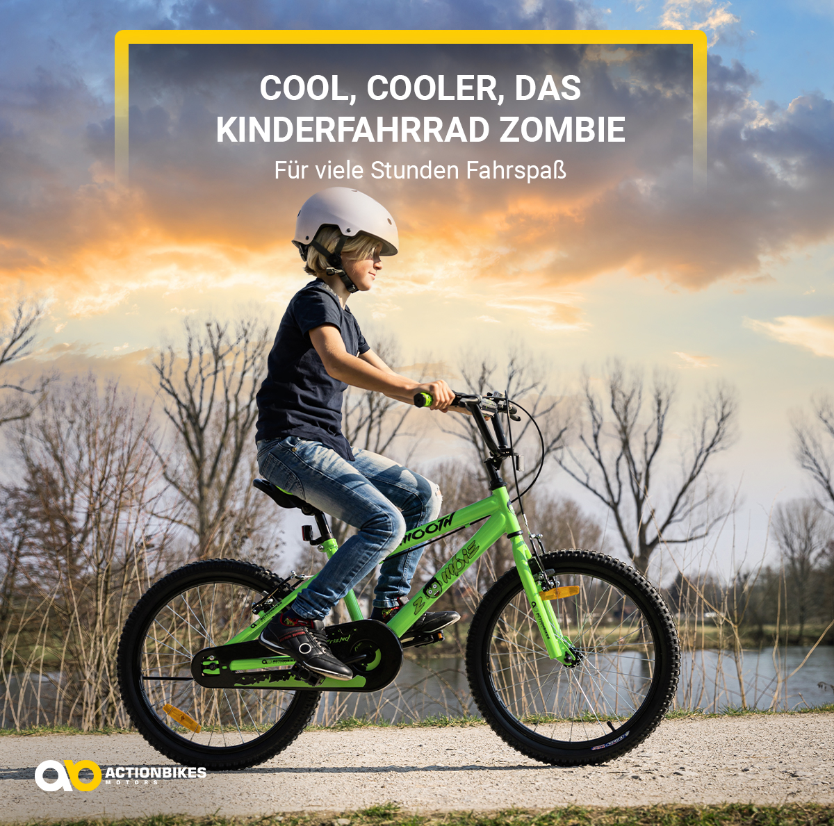 Kinderfahrrad Zombie 20 Zoll: Actionbikes Fahrrad