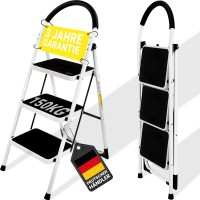 01-klappleiter-3-stufen-craftfull-cf-130a-start - Stufen: 3 Stufen