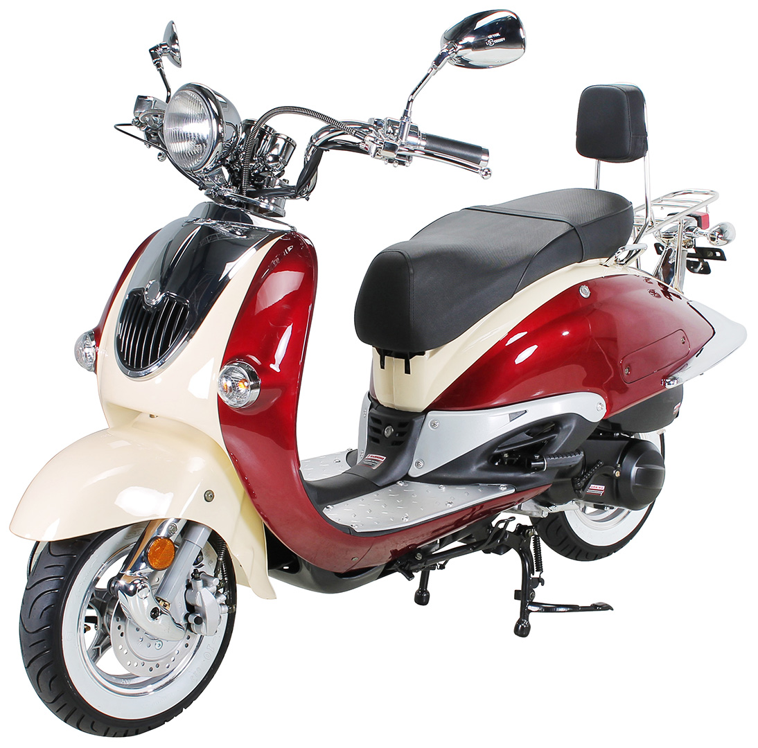 Eleganter Retro Classic Scooter Euro 4 Cruise 125 ccm miweba GmbH