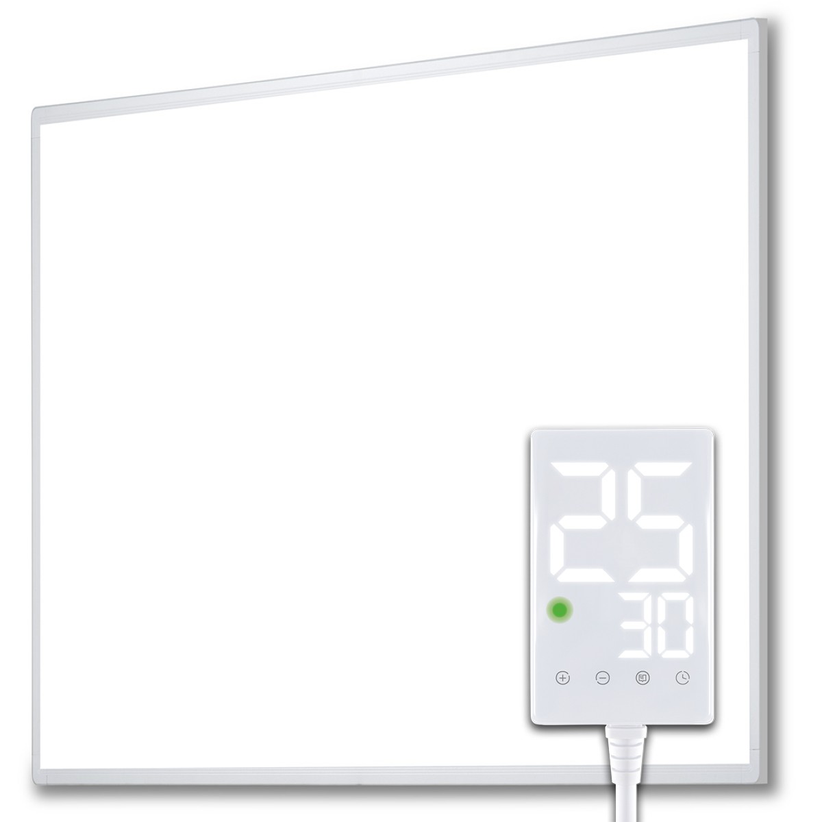 Heidenfeld Infrarotheizung HF-HP100-3, Heizung mit Thermostat