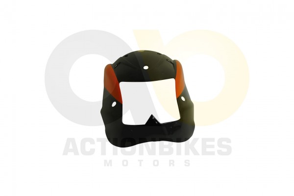 Actionbikes Miniquad-Elektro49-cc-Verkleidung-Scheinwerfer-orangeschwarz 57562D4154562D3032342D312D3