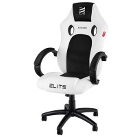 01-gaming-stuhl-weiss-schwarz-elite-gamingstuhl-exodus-mg-100-startbild - Farbe: Weiß/Schwarz