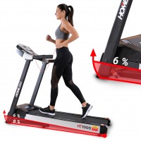 Miweba Sports Laufband Home Track HT1000F, klappbar, mit Steigung, 1-16 km/h