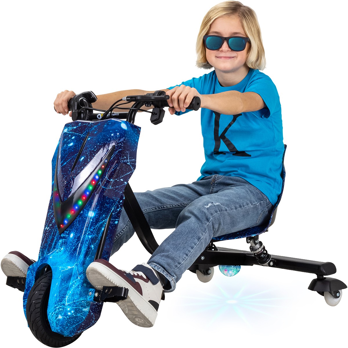 FAQ - Elektro-Drift-Trike für Kinder, Drift-Scooter, bis zu 15km/h,  drosselbar, Hupe, LED-Driftrollen 360