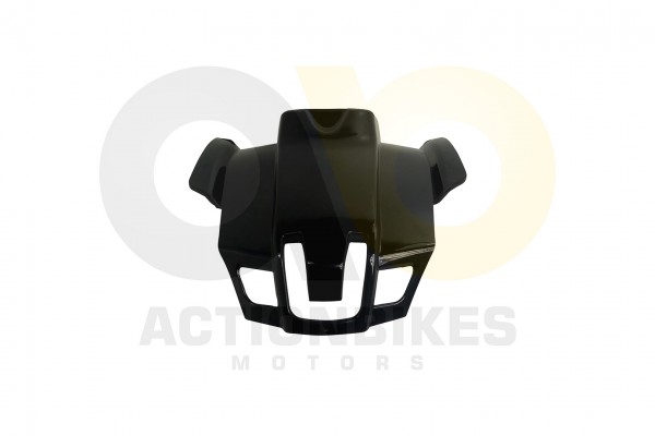 Actionbikes Mini-Quad-110cc--125cc---Verkleidung-vorne-mitte-S-8-schwarz-Motorhaube 333535303035332D