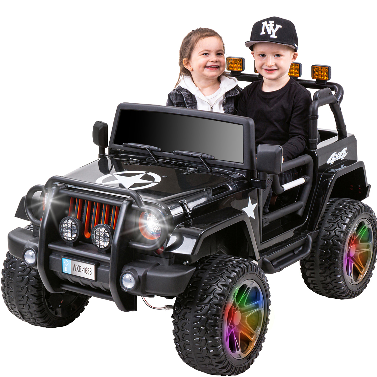 Kinder Elektroauto Wrangler Offroad Jeep Steuergerät
