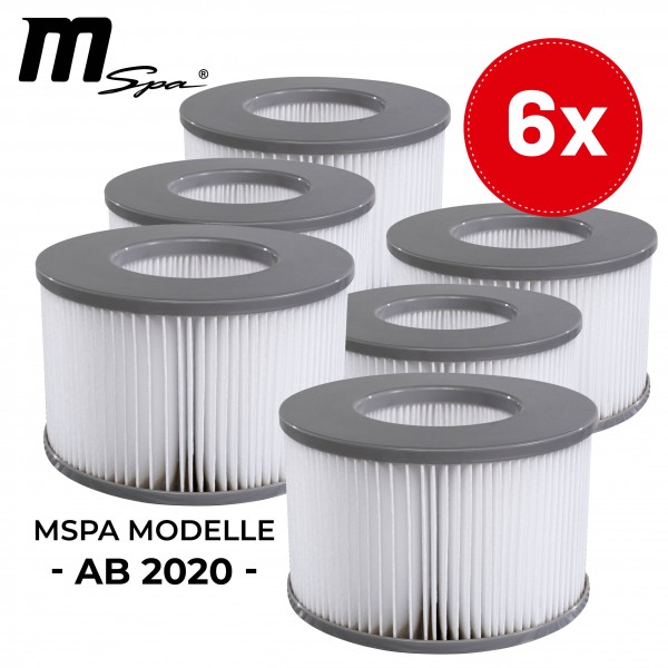Wasserfilter 6x