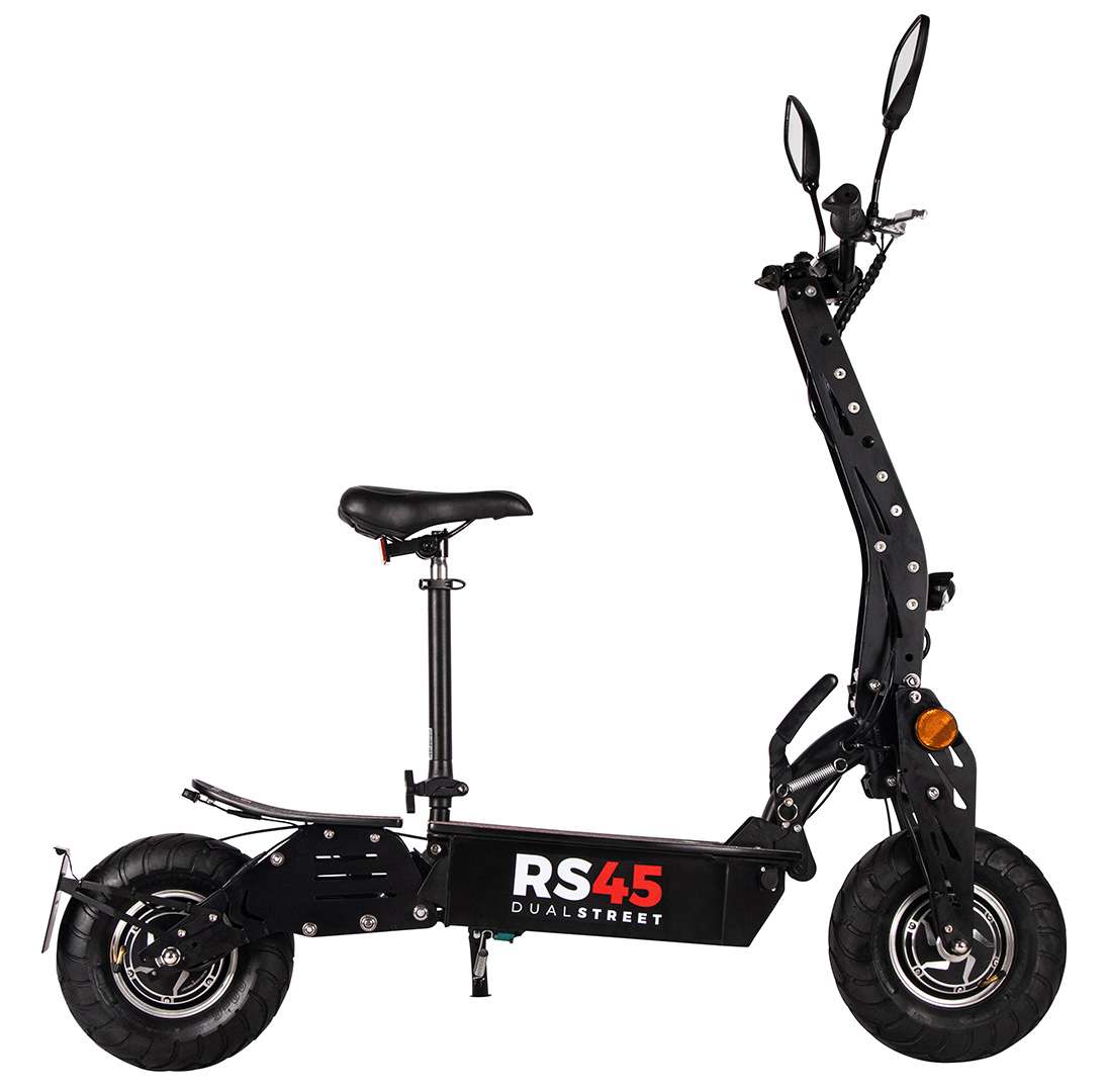 Elektro Scooter Mit Straßenzulassung 45 Km H E-Scooter RS45 Pro: mit Straßenzulassung und Sitz von eFlux