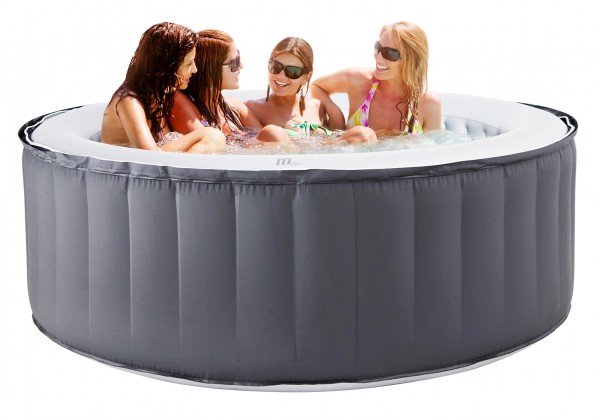 Garten-Whirlpool MSpa Delight Silver Cloud Outdoor-Whirlpool MSpa Delight Silver Cloud