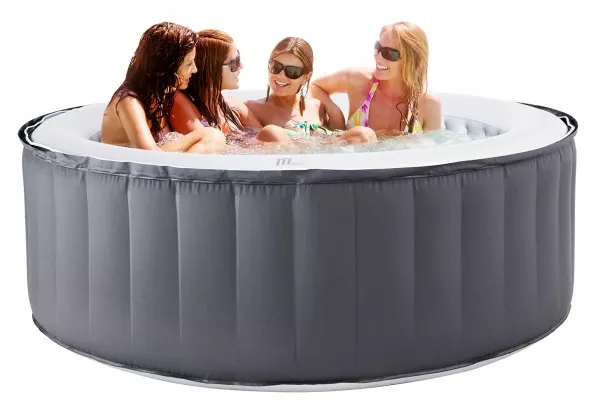 Garten-Whirlpool MSpa Delight Silver Cloud Outdoor-Whirlpool MSpa Delight Silver Cloud