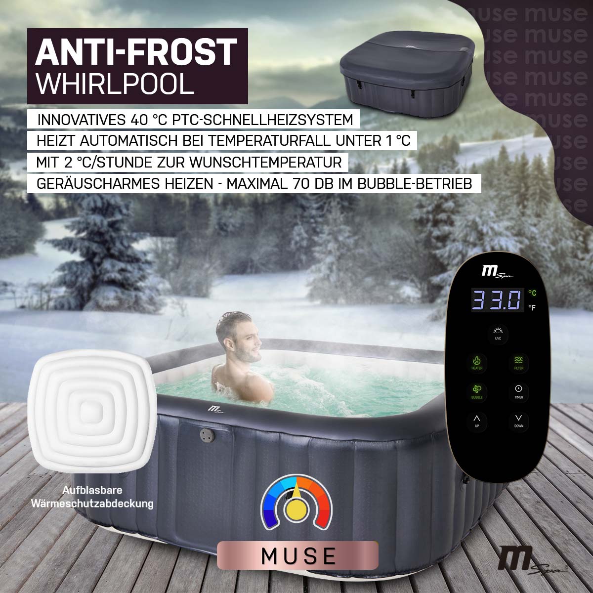 MSpa Muse Otium M-OT061 Anti-Frost-System