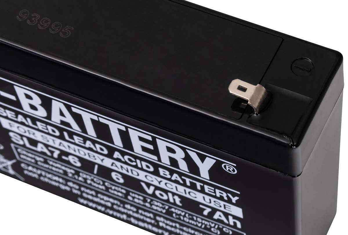 Batterie 3FM7 6Volt 7AH L:15,1cm ,B:3,4cm ,H:10,0cm
