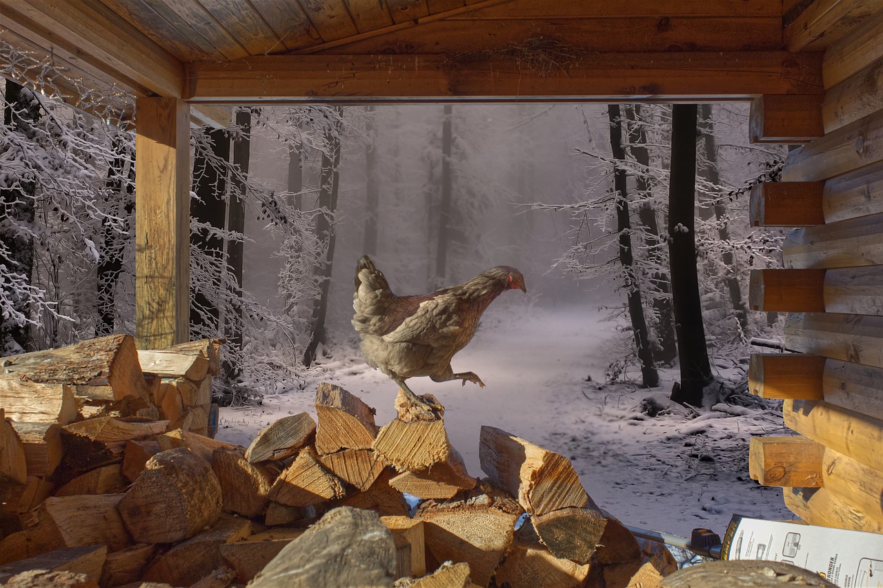 Den Hühnerstall winterfest zu machen, ist wichtig für gesunde Hühner Hühnerstall winterfest machen