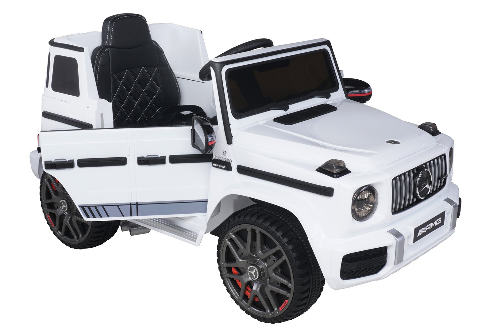 Kidcars Kinder Elektroautos mit Akku - NEUHEIT Mercedes Elektroauto G63 XXL  für Kinder und Erwachsene 6x Motor