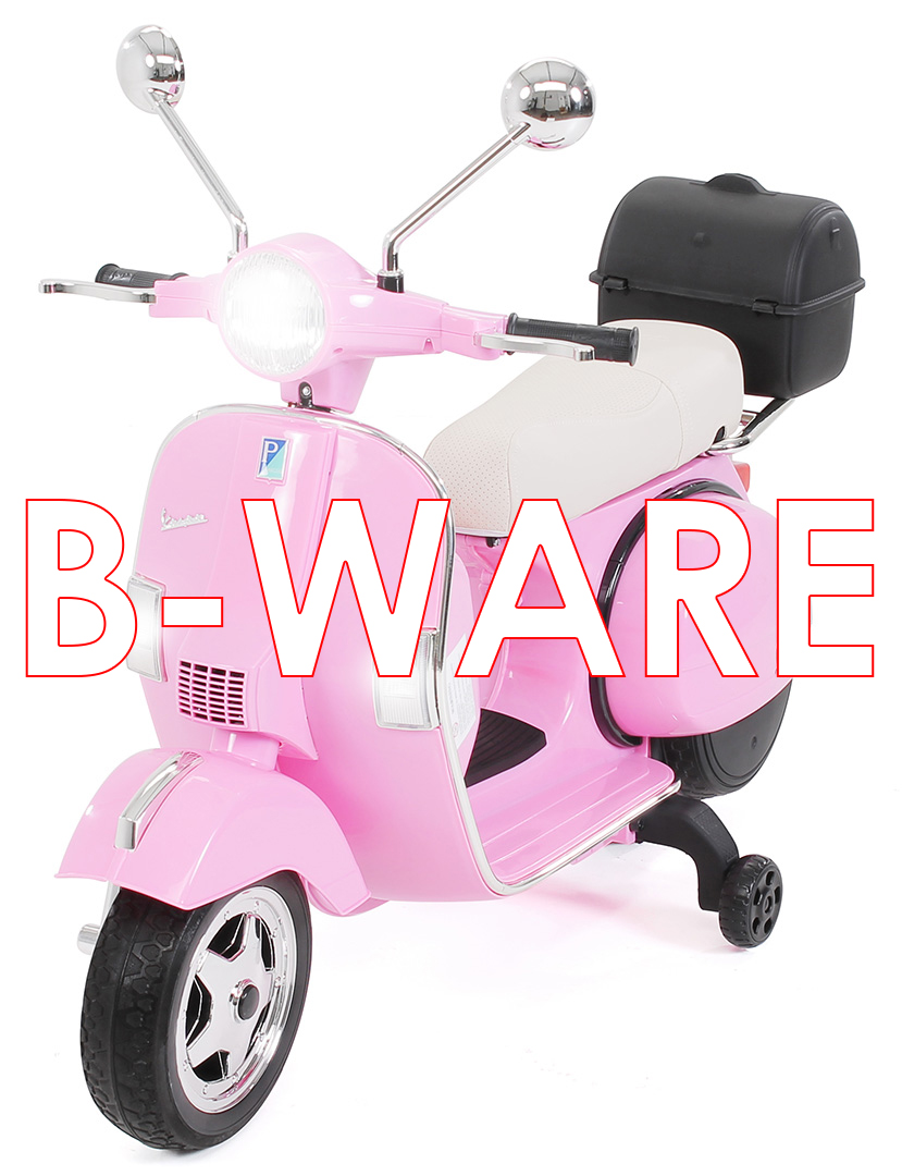 Kinderfahrzeug Vespa Primavera 6V Kinder Scooter Piaggio Elektro ab 3 J B-Ware 