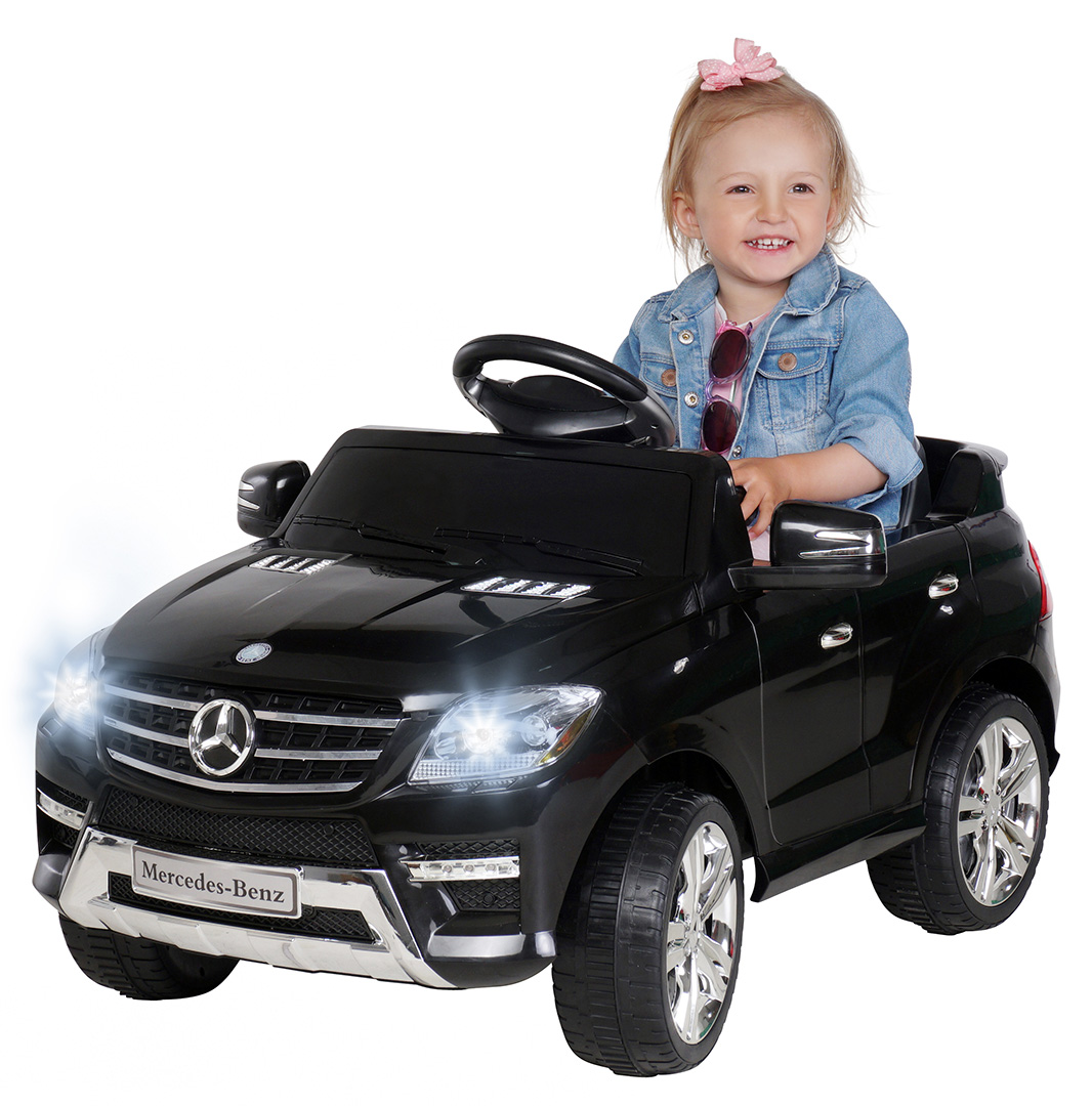Elektro Kinder Auto Mercedes Benz SUV ML350 Kinderfahrzeug ML350 Schwarz 