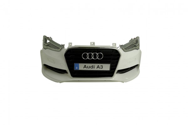 Actionbikes_Elektroauto_Audi_A3_Lizenziert_FTF_Frontverkleidung_wei_mit_Scheinwerfern_36303635363538