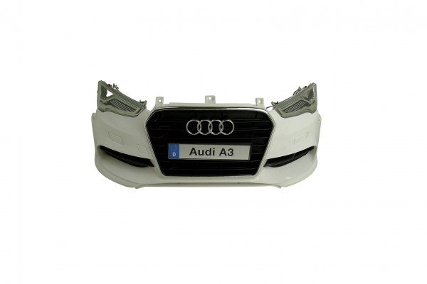 Actionbikes_Elektroauto_Audi_A3_Lizenziert_FTF_Frontverkleidung_wei_mit_Scheinwerfern_36303635363538