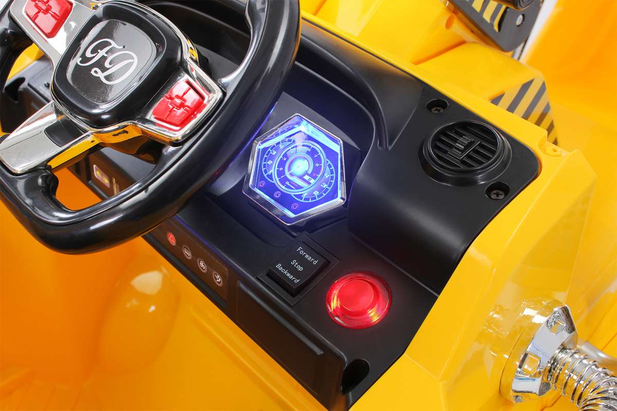 Kinder Elektrobagger Mit Fernbedienung - 3-6 Km/h Baufahrzeug Für Kinder Ab 3 Jahre