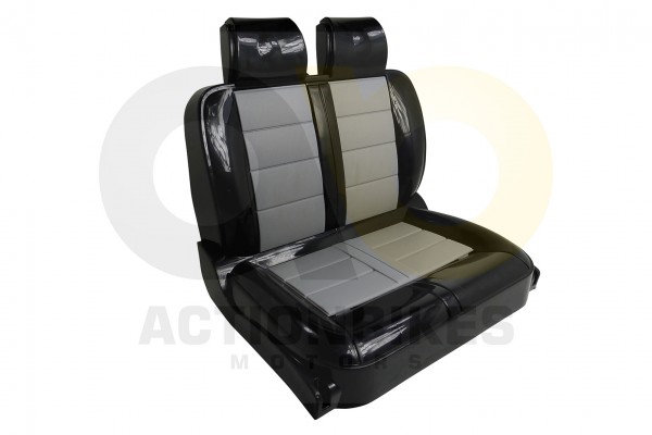 Actionbikes_Mercedes_G55_Jeep_Sitzbank_Schwarzgrau
