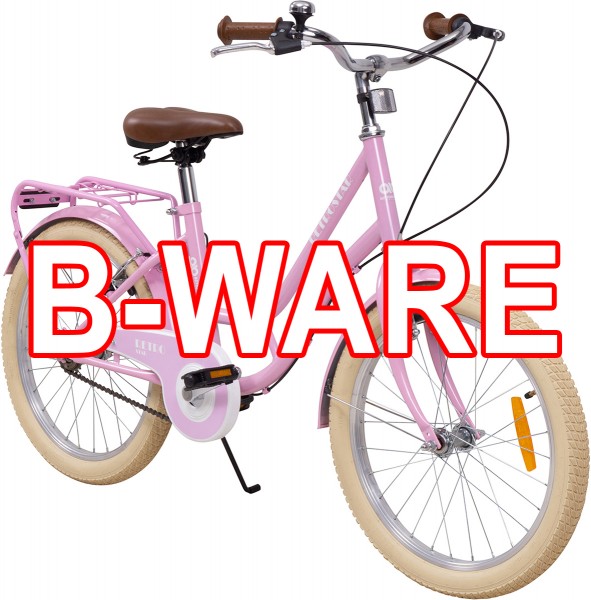 01 kinderfahrrad rosa 20 zoll actionbikes motors retrostar vorne rechts-b-ware
