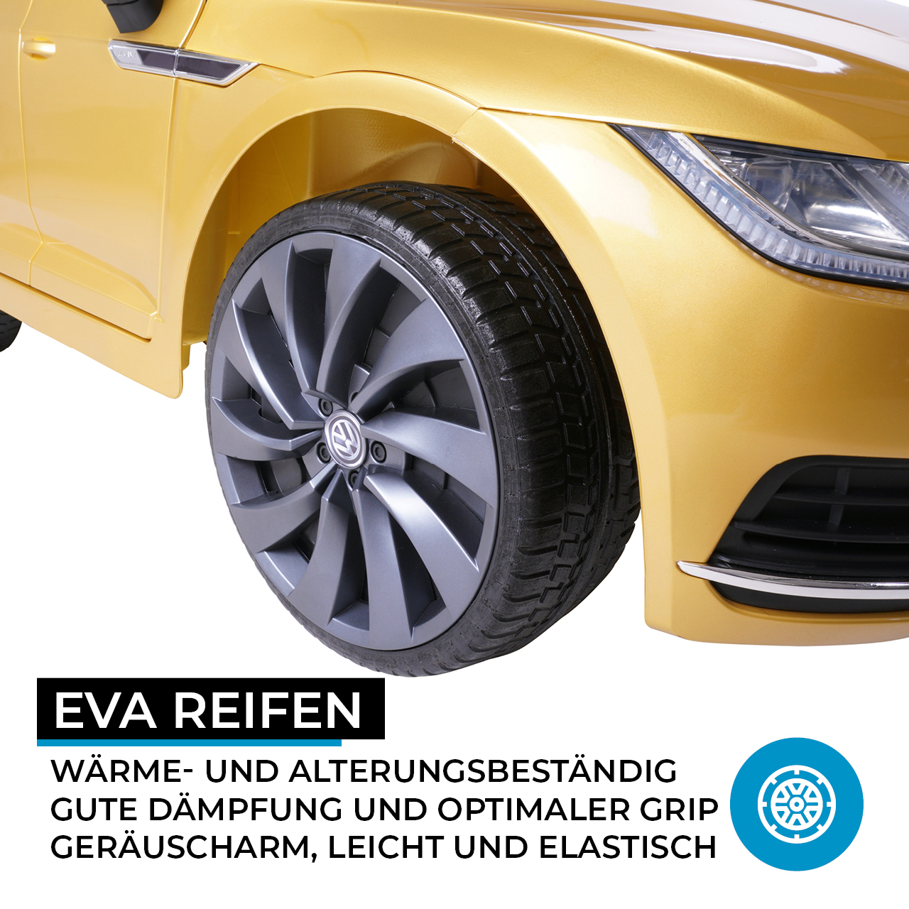 Kinder Elektroauto Vw Arteon Lizenziert Ledersitz Miweba De