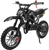 01-kinder-crossbike-schwarz-actionbikes-motors-delta-49cc-startbild - Farbe: Schwarz
