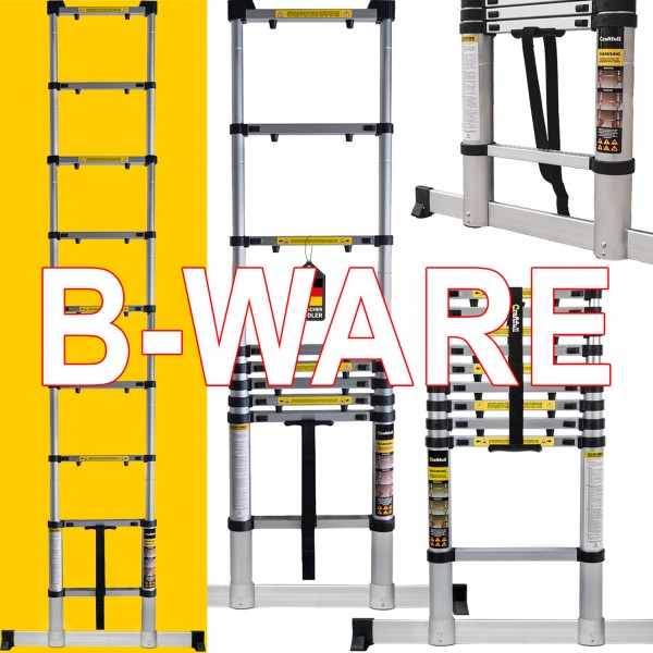 01-teleskopleiter-4,4-meter-silber-craftfull-cf-101a-start-b-ware