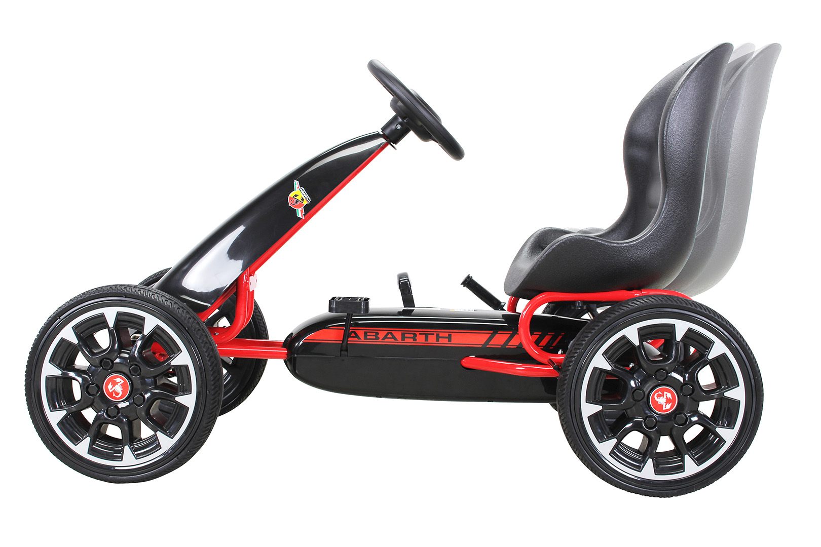 Kinder Pedal Go Kart Abarth FS595 Original lizenziert