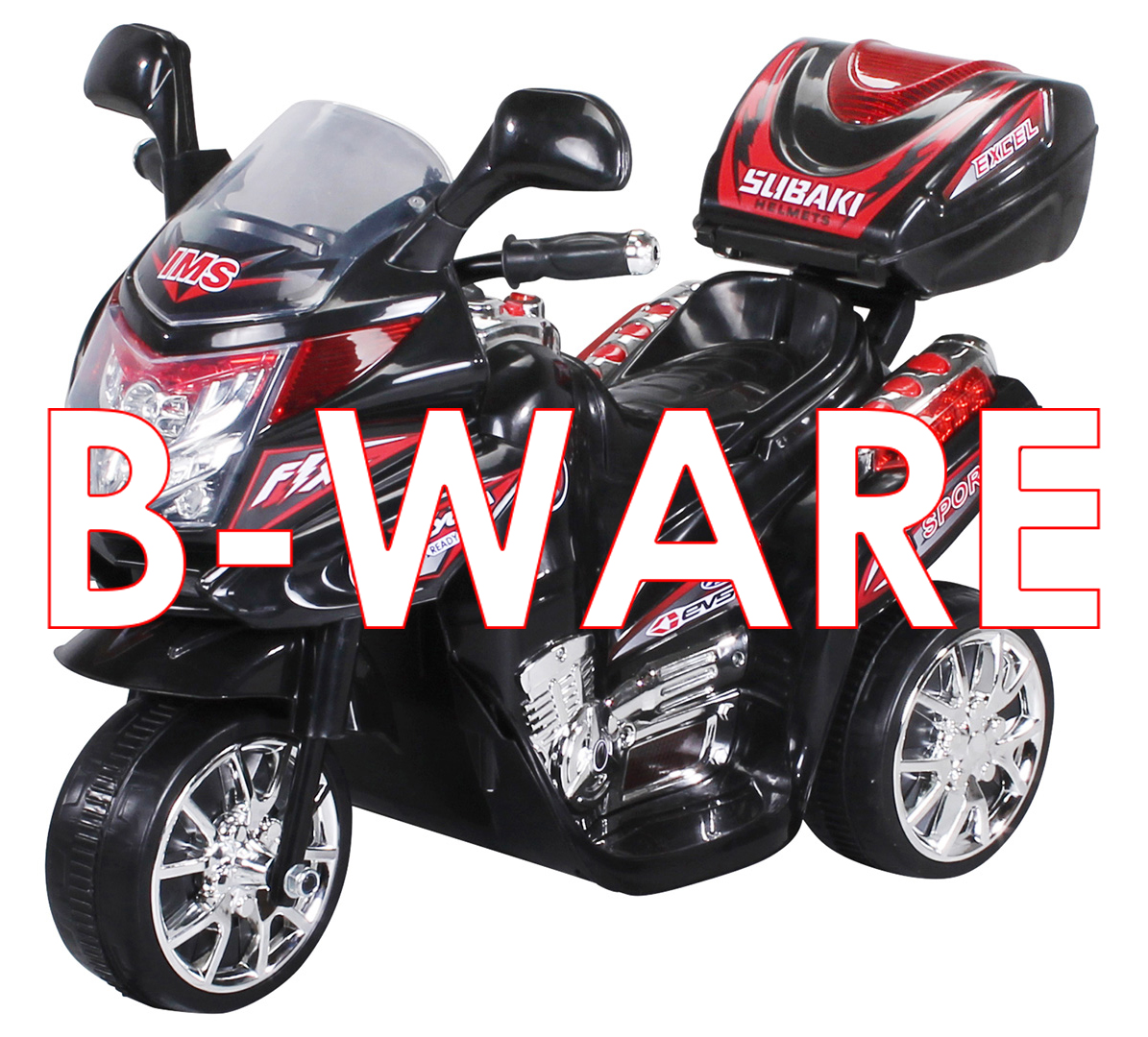 Kindermotorrad Playkin Polizei Kinderfahrzeug Spielzeug 6V Lichteffekte B-WARE 