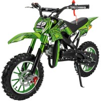 01-start-kinder-crossbike-gruen-actionbikes-motors-delta-49cc-startbild- - Farbe: Gruen