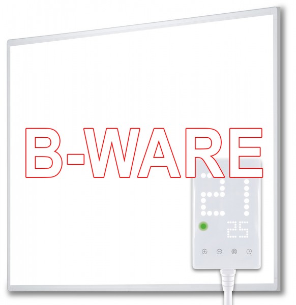 Miweba Heizplatte-HF-HP100 Weiss 5052303032323738352D3031 HF-HP100-300Watt-60x50cm-Schatten+Thermost