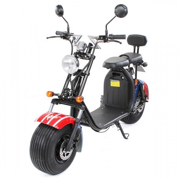 eFlux Harley Two E-Scooter hier anschauen E-Scooter eFlux Harley Two mit 45 km/h