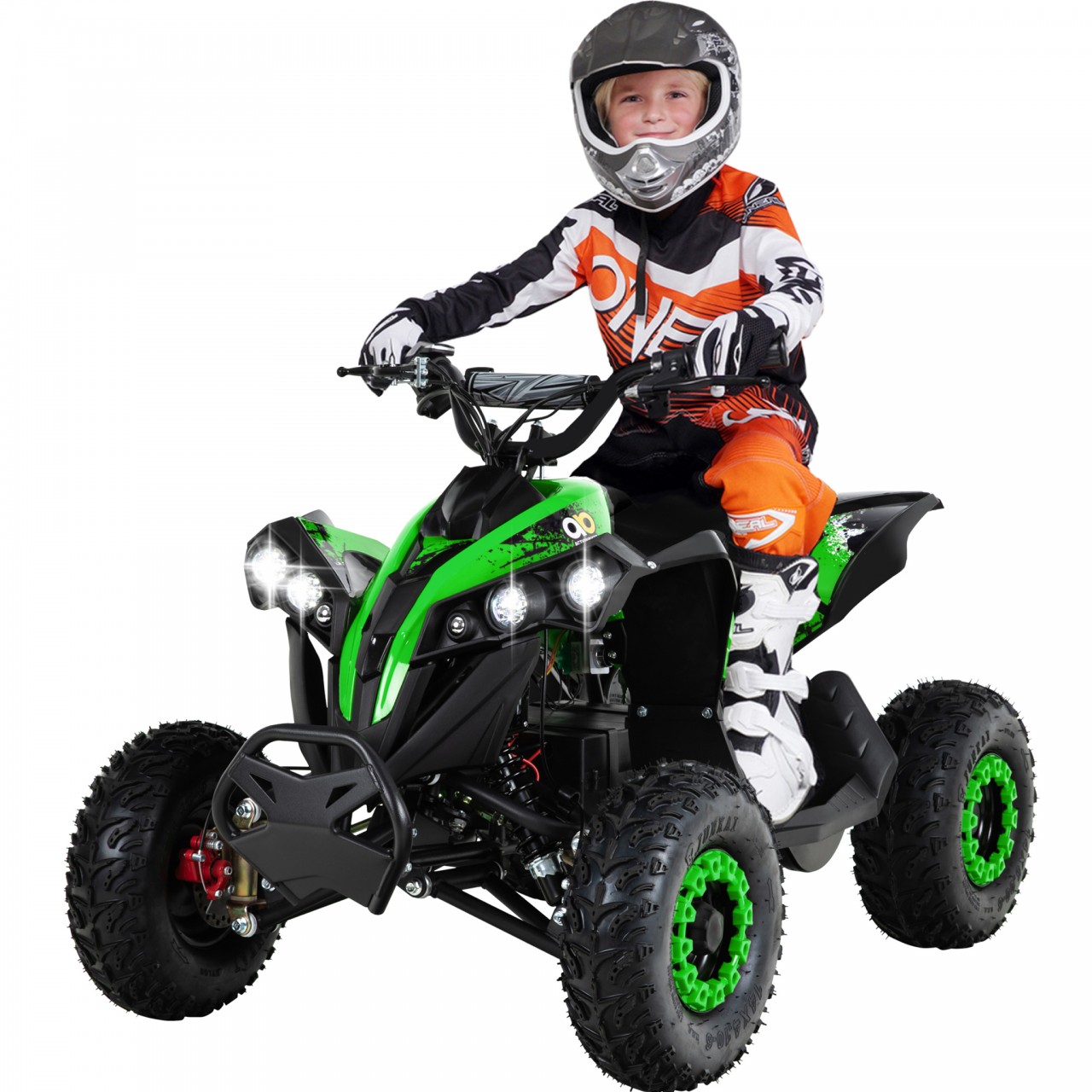 01-startbild-kinderquad-schwarz-gruen-actionbikes-motors-reneblade-1000-watt