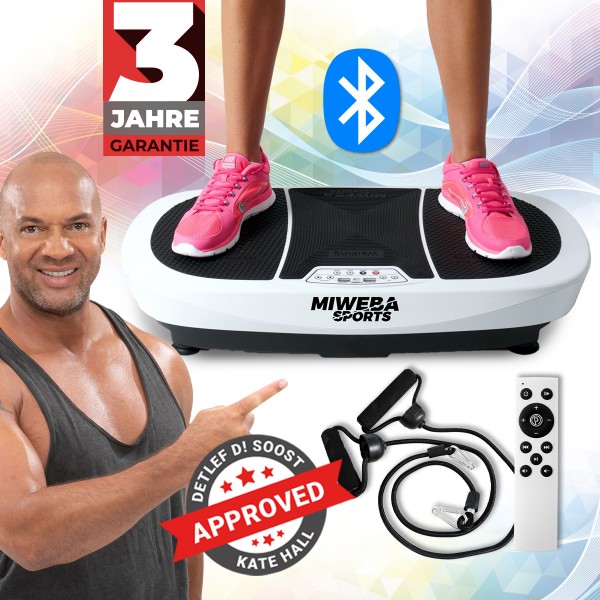 Miweba Sports MV200 3D Vibrationsplatte - 3 Jahre Garantie Miweba Sports MV200 3D Vibrationsplatte hier anschauen