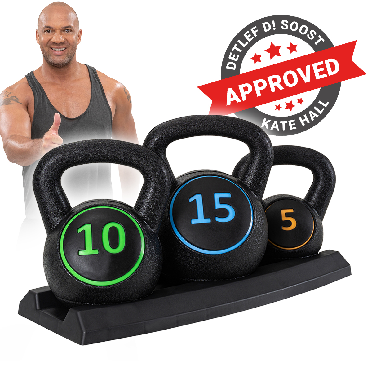 Kettlebell-Set anschauen Kettlebell-Set von Miweba Sports