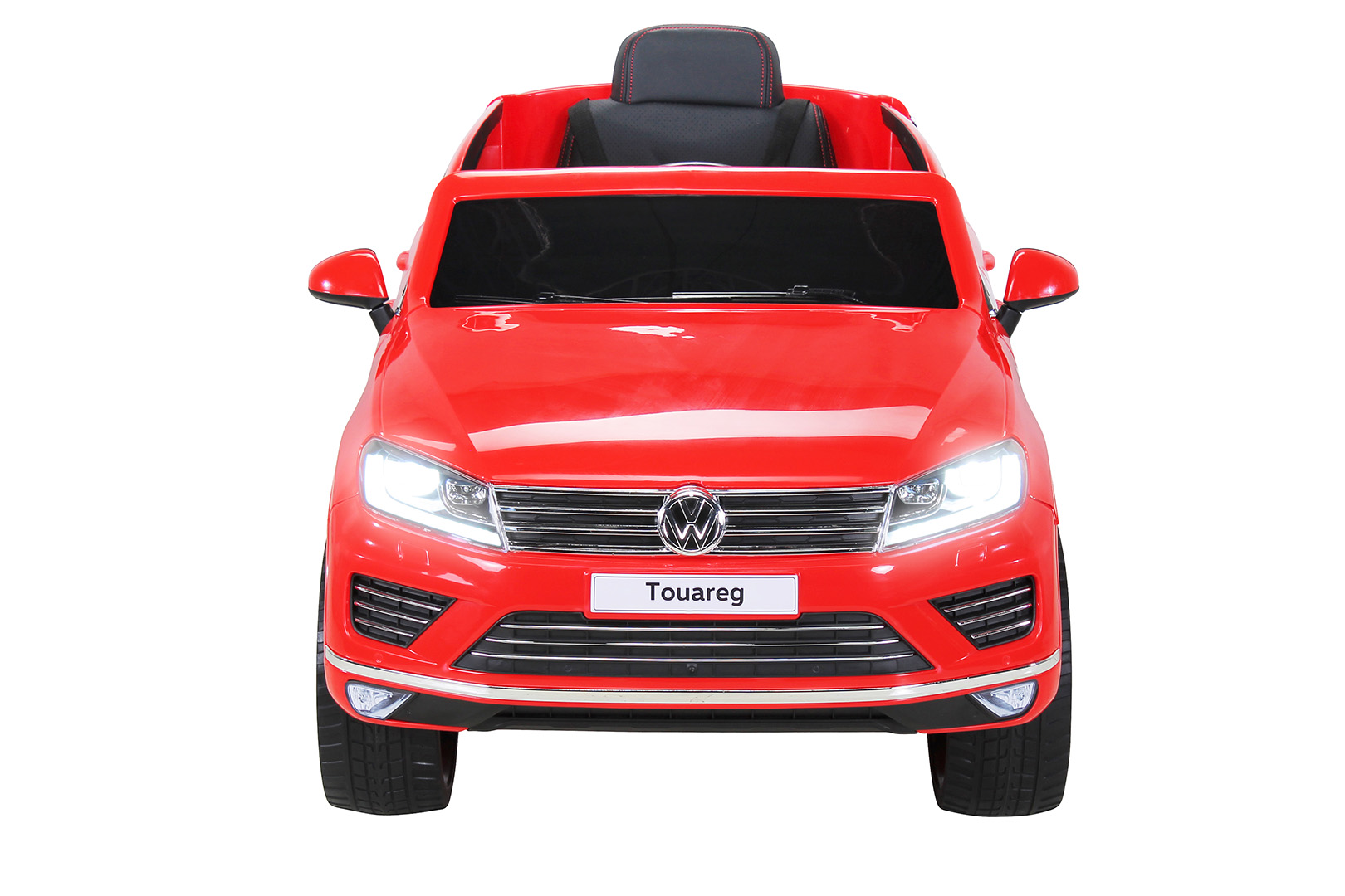 VW Touareg Kinderauto Kinderfahrzeug Elektroauto Kinderfahrzeug Schwarz/Weiß/Rot 