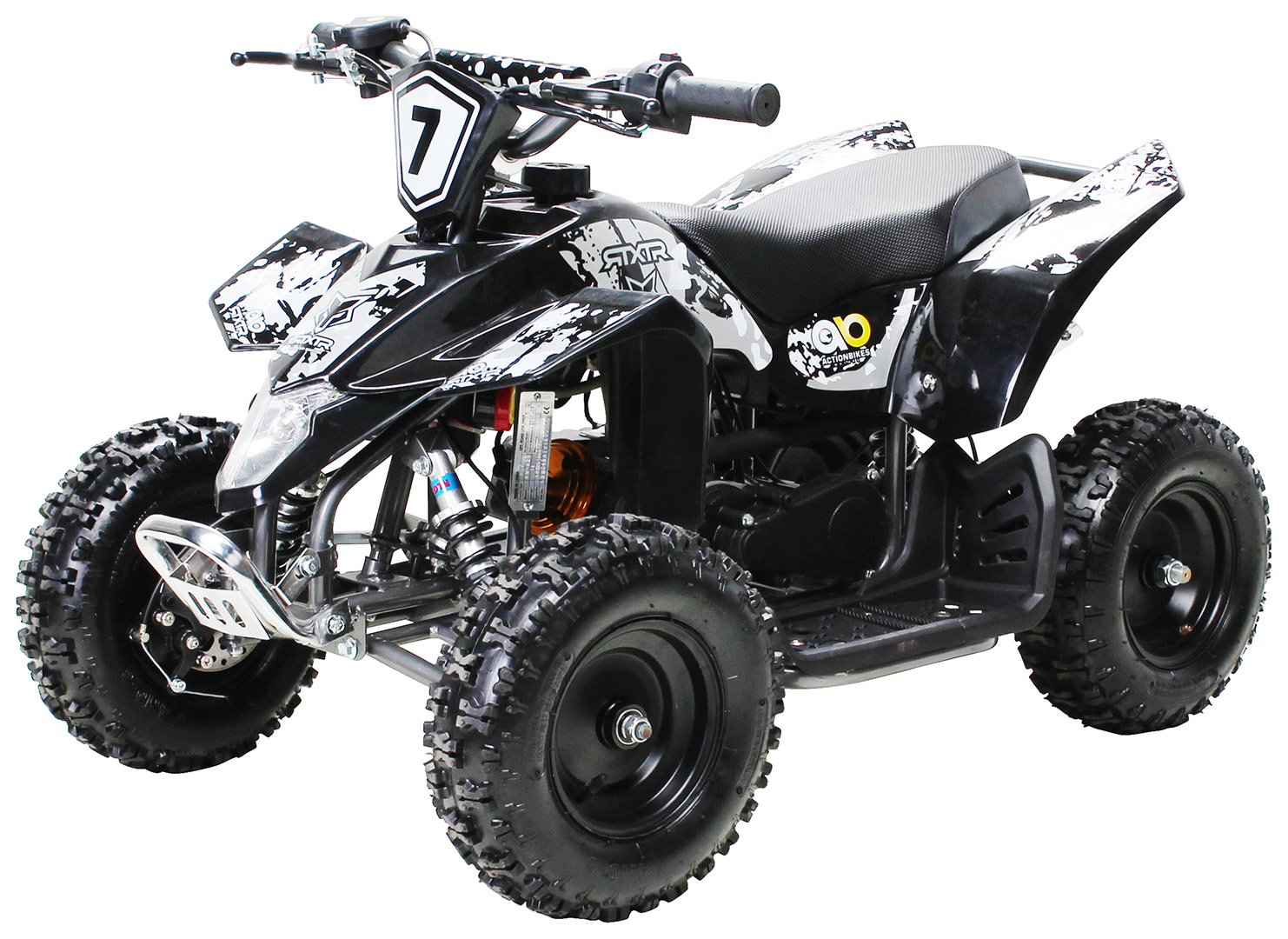 Ab Wieviel Jahren Dürfen Kinder Mit Quad Mitfahren Kinder Miniquad Fox XTR PREMIUM 49 cc E-Start - Tuning Engine | Benzin