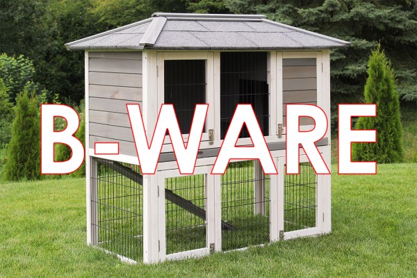 Miweba_Hasenstall_MH_28_Grau_Weiss_B_Ware_92047