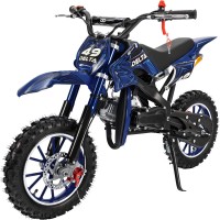 01-kinder-crossbike-blau-actionbikes-motors-delta-49cc-startbild - Farbe: Blau