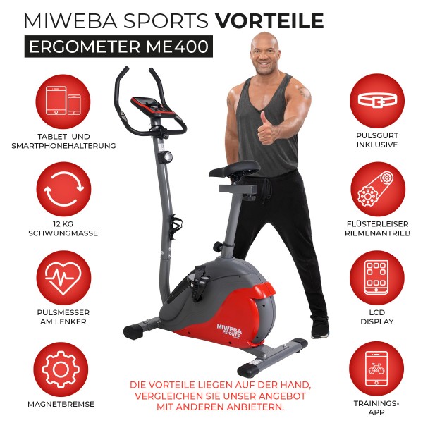 Miweba Sports Ergometer Vorteile