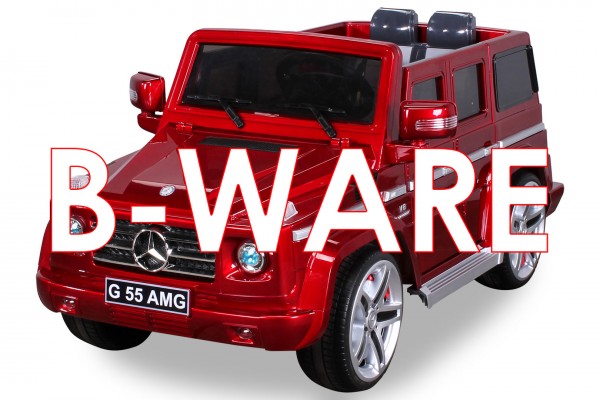 B Ware Elektro Kinderauto Mercedes Benz Amg G55 High Door Leder Sitz Kinder Elektro Fahrzeuge Ab 3 Kinderfahrzeuge B Ware Schnappchen Sale Miweba De