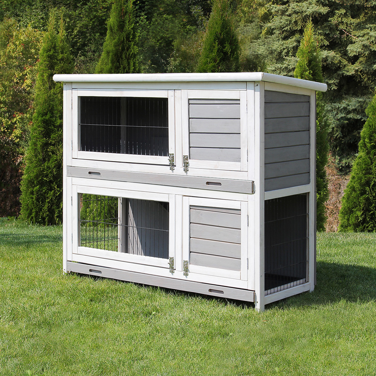 55+ Miweba Hasenstall My Animal Mh-25 Haus Mit Garten, Hochwertiger