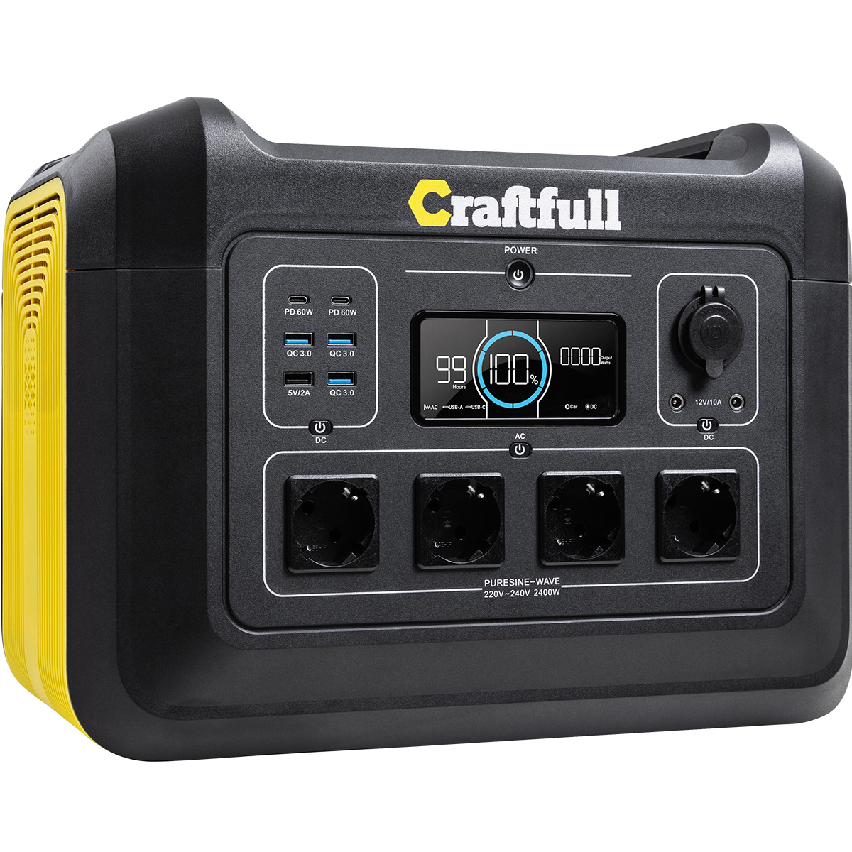 Craftfull Powerstation CP-2400 hier anschauen Craftfull Powerstation CP-2400